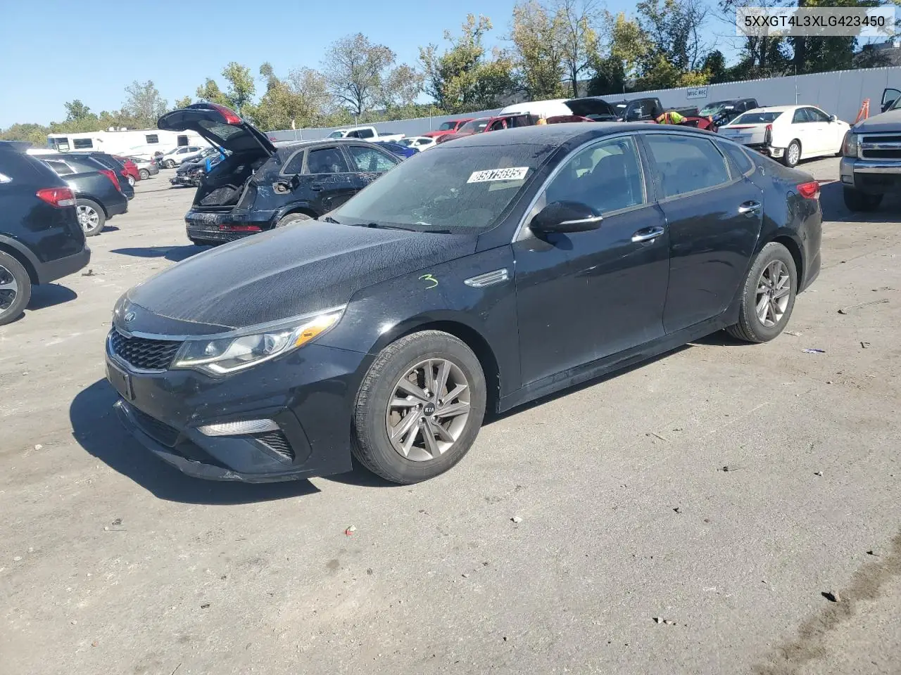 5XXGT4L3XLG423450 2020 Kia Optima Lx