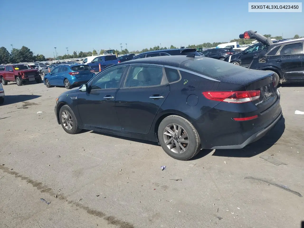 5XXGT4L3XLG423450 2020 Kia Optima Lx