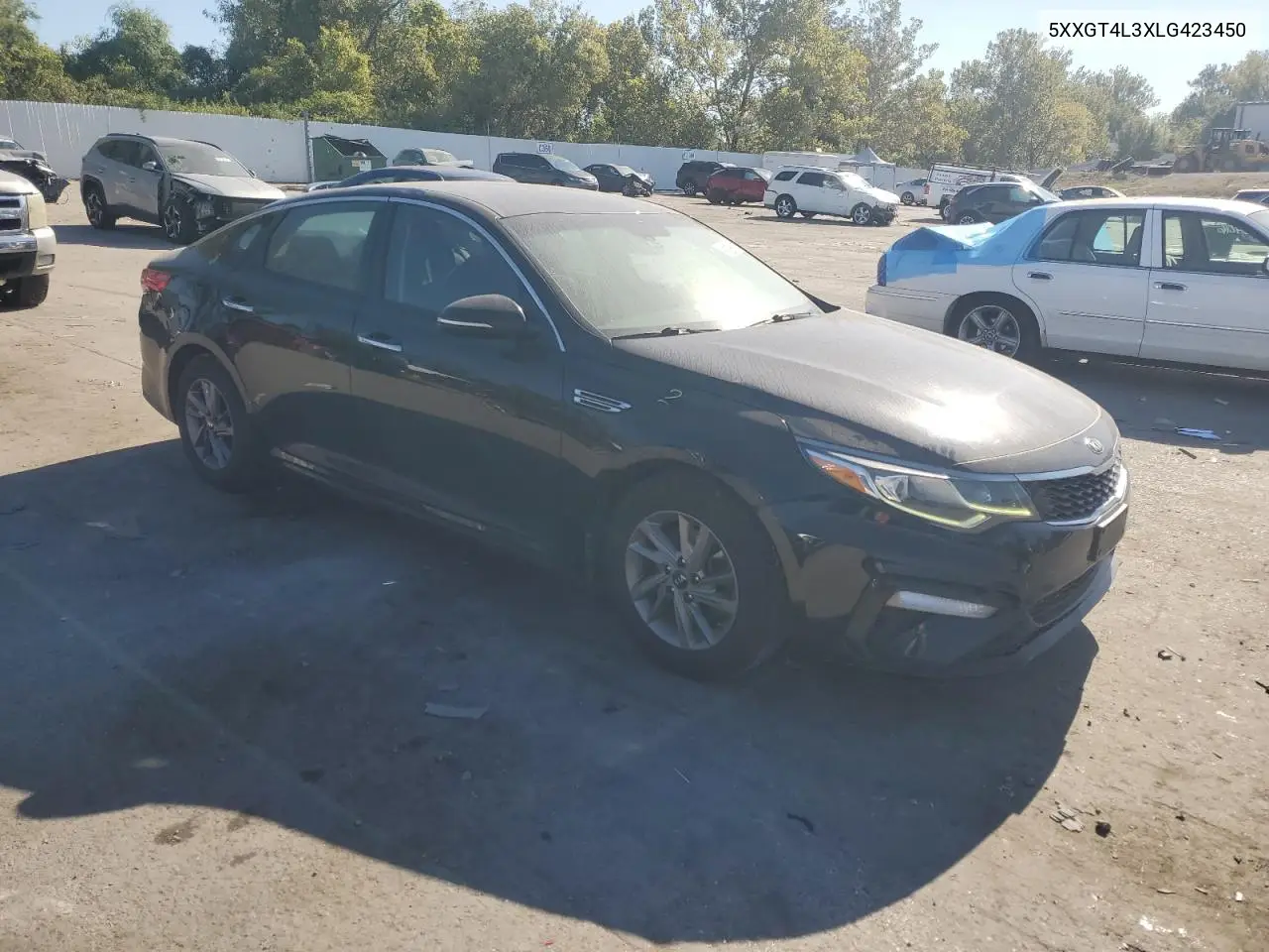 5XXGT4L3XLG423450 2020 Kia Optima Lx