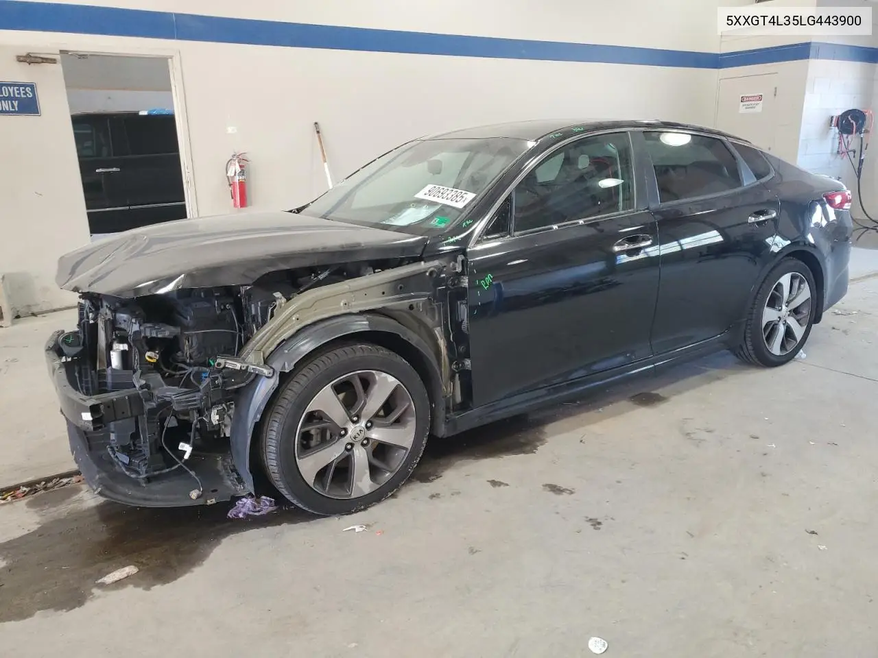 5XXGT4L35LG443900 2020 Kia Optima Lx