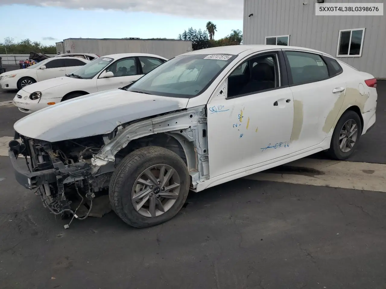 5XXGT4L38LG398676 2020 Kia Optima Lx