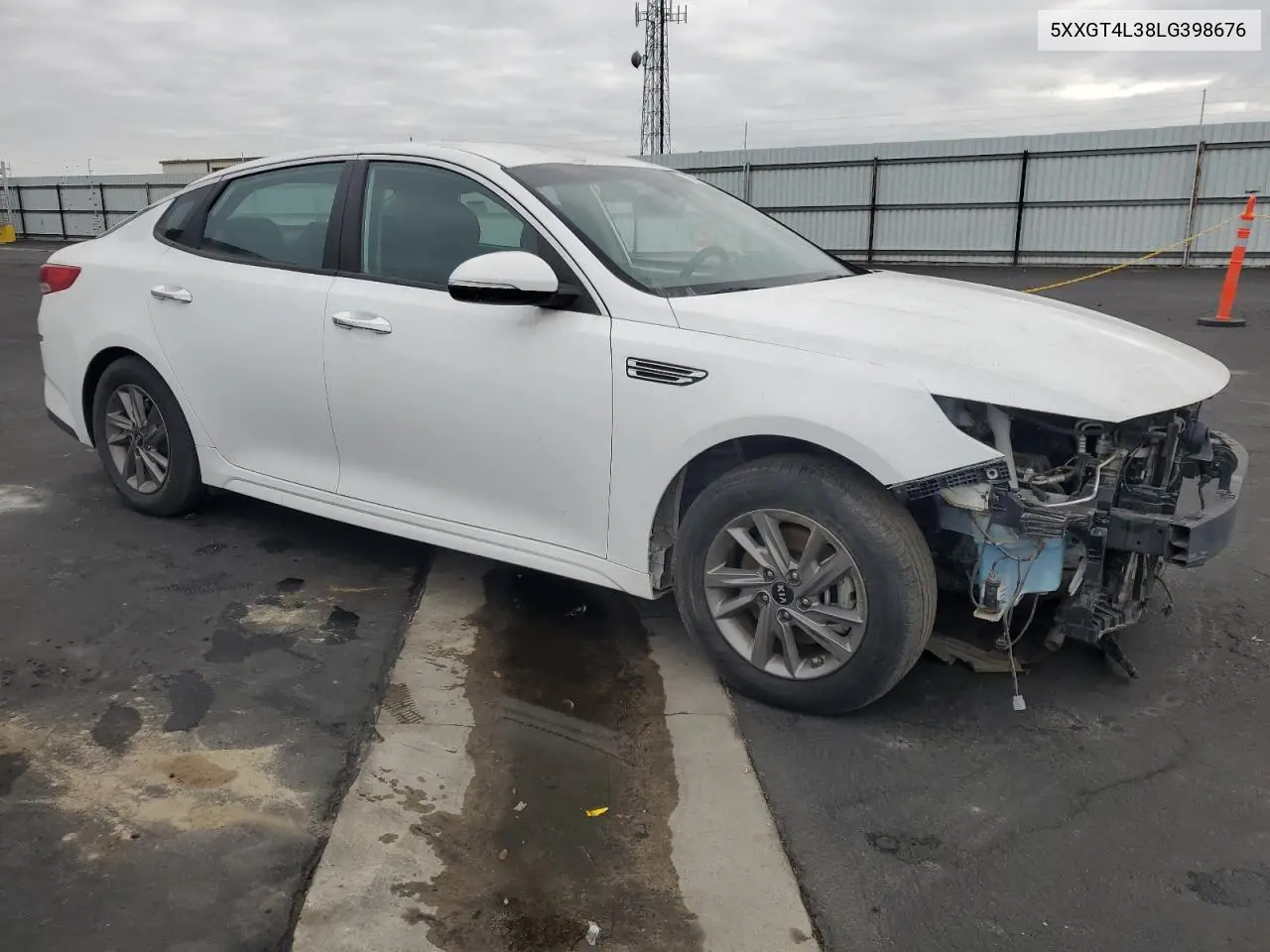 5XXGT4L38LG398676 2020 Kia Optima Lx