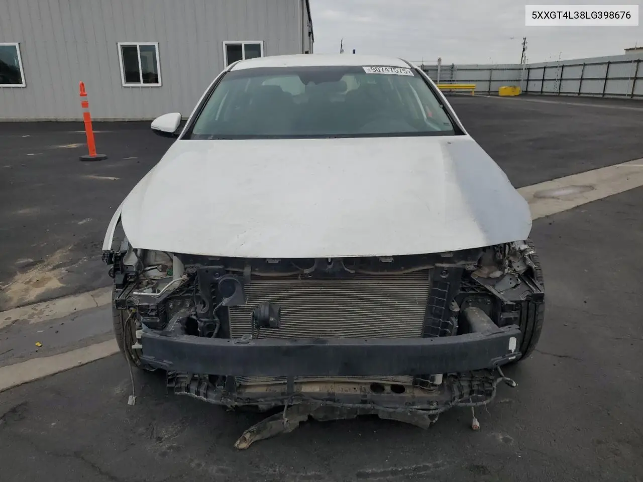 5XXGT4L38LG398676 2020 Kia Optima Lx
