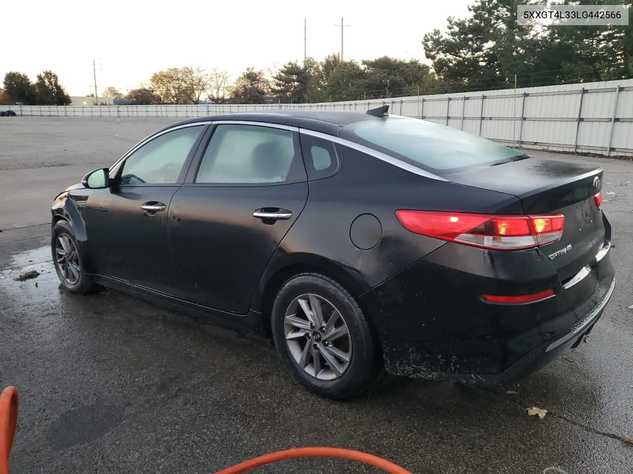 5XXGT4L33LG442566 2020 Kia Optima Lx