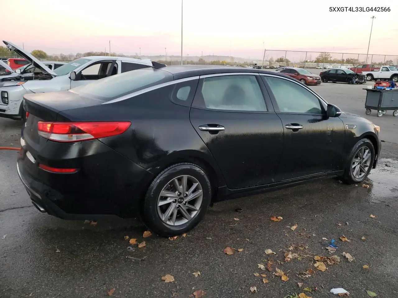 5XXGT4L33LG442566 2020 Kia Optima Lx