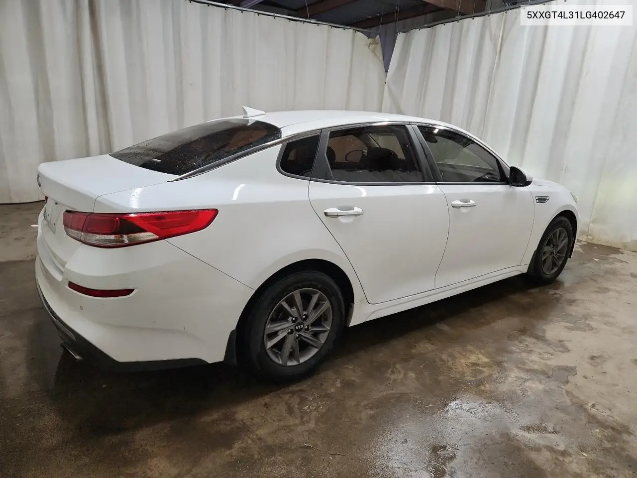 5XXGT4L31LG402647 2020 Kia Optima Lx