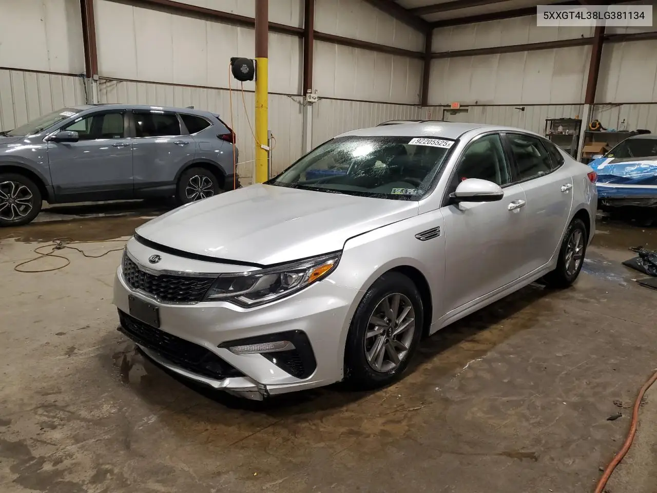 5XXGT4L38LG381134 2020 Kia Optima Lx