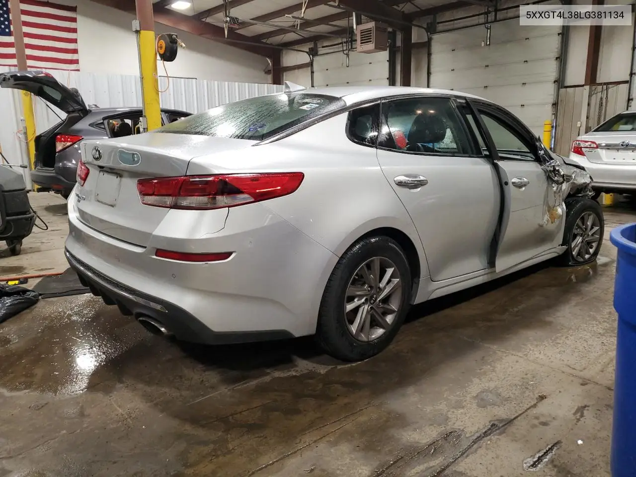 5XXGT4L38LG381134 2020 Kia Optima Lx