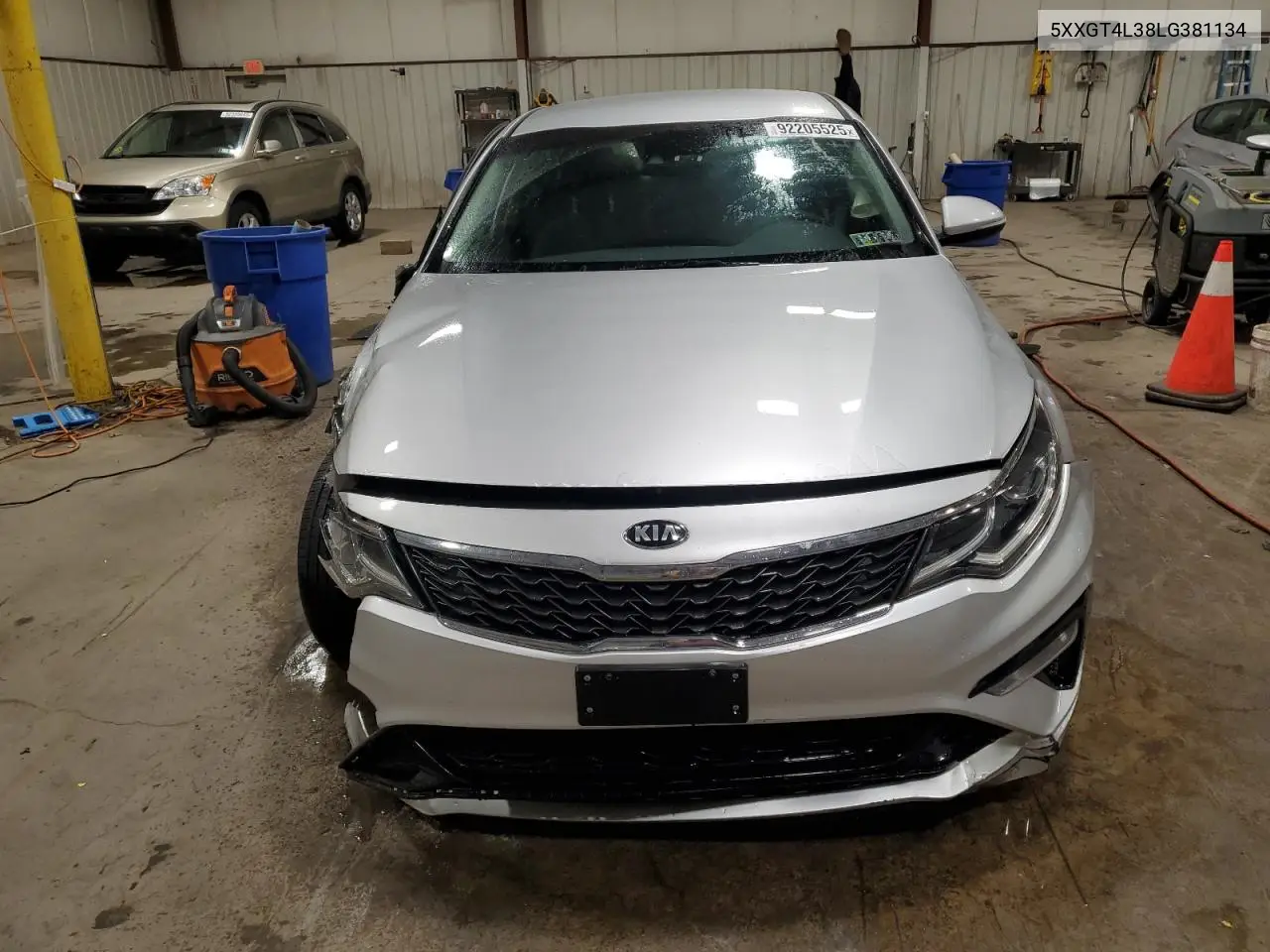 5XXGT4L38LG381134 2020 Kia Optima Lx