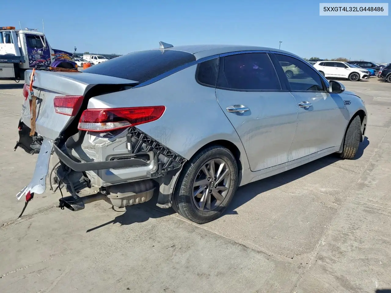 5XXGT4L32LG448486 2020 Kia Optima Lx