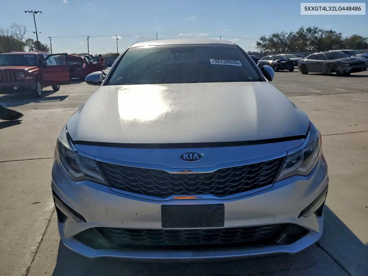 5XXGT4L32LG448486 2020 Kia Optima Lx