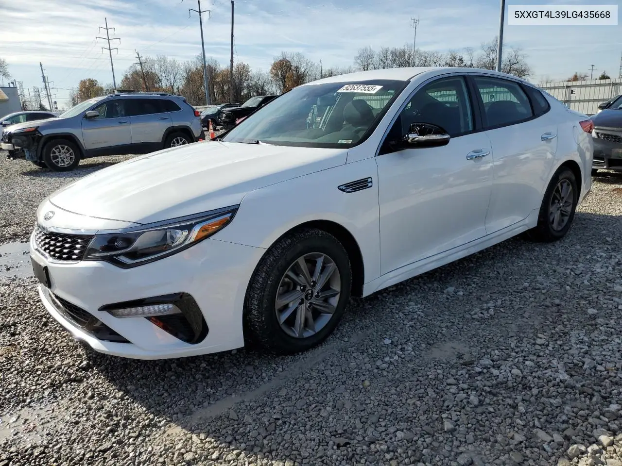 5XXGT4L39LG435668 2020 Kia Optima Lx