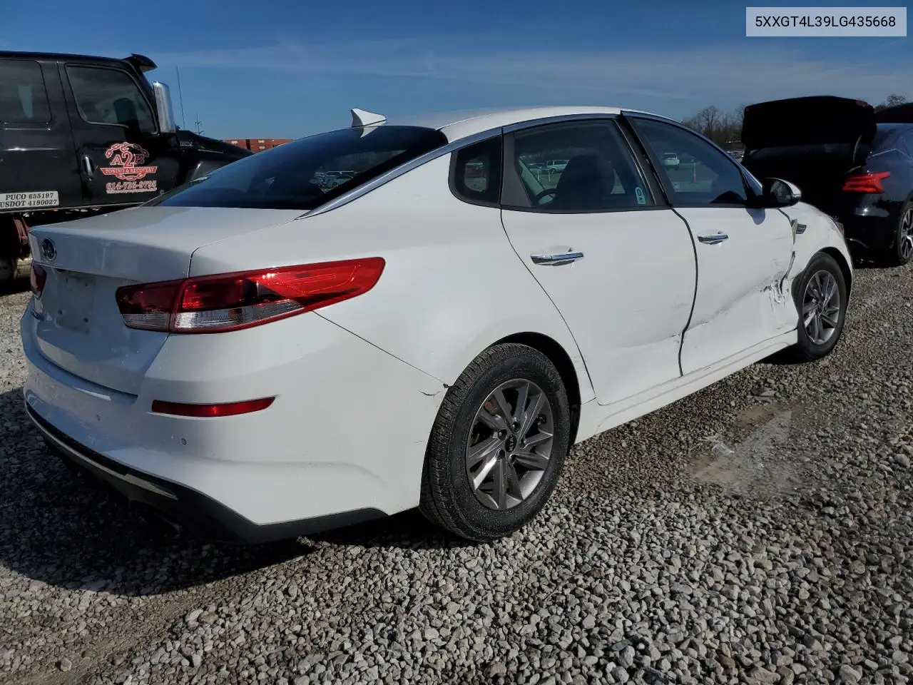 5XXGT4L39LG435668 2020 Kia Optima Lx
