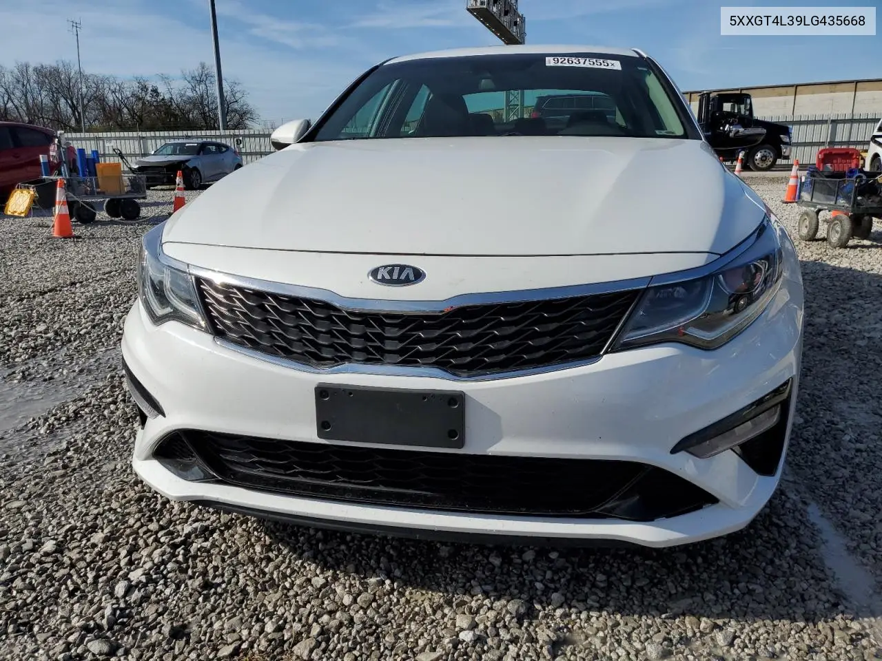 5XXGT4L39LG435668 2020 Kia Optima Lx