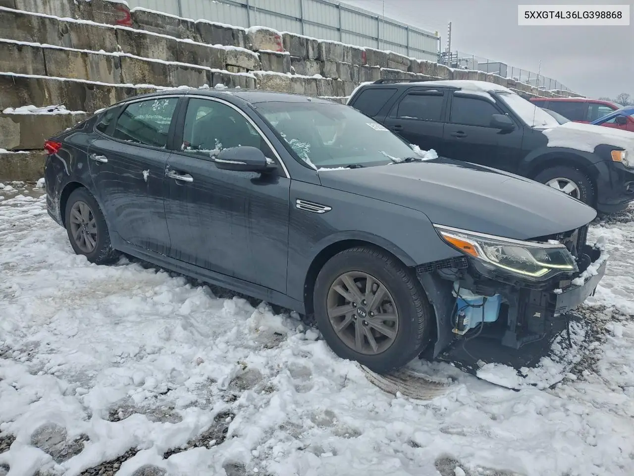 5XXGT4L36LG398868 2020 Kia Optima Lx