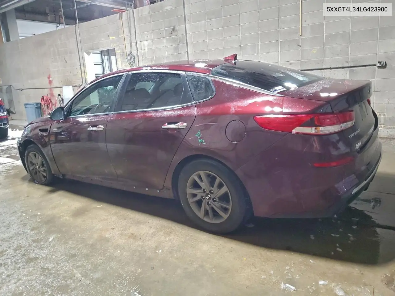 5XXGT4L34LG423900 2020 Kia Optima Lx
