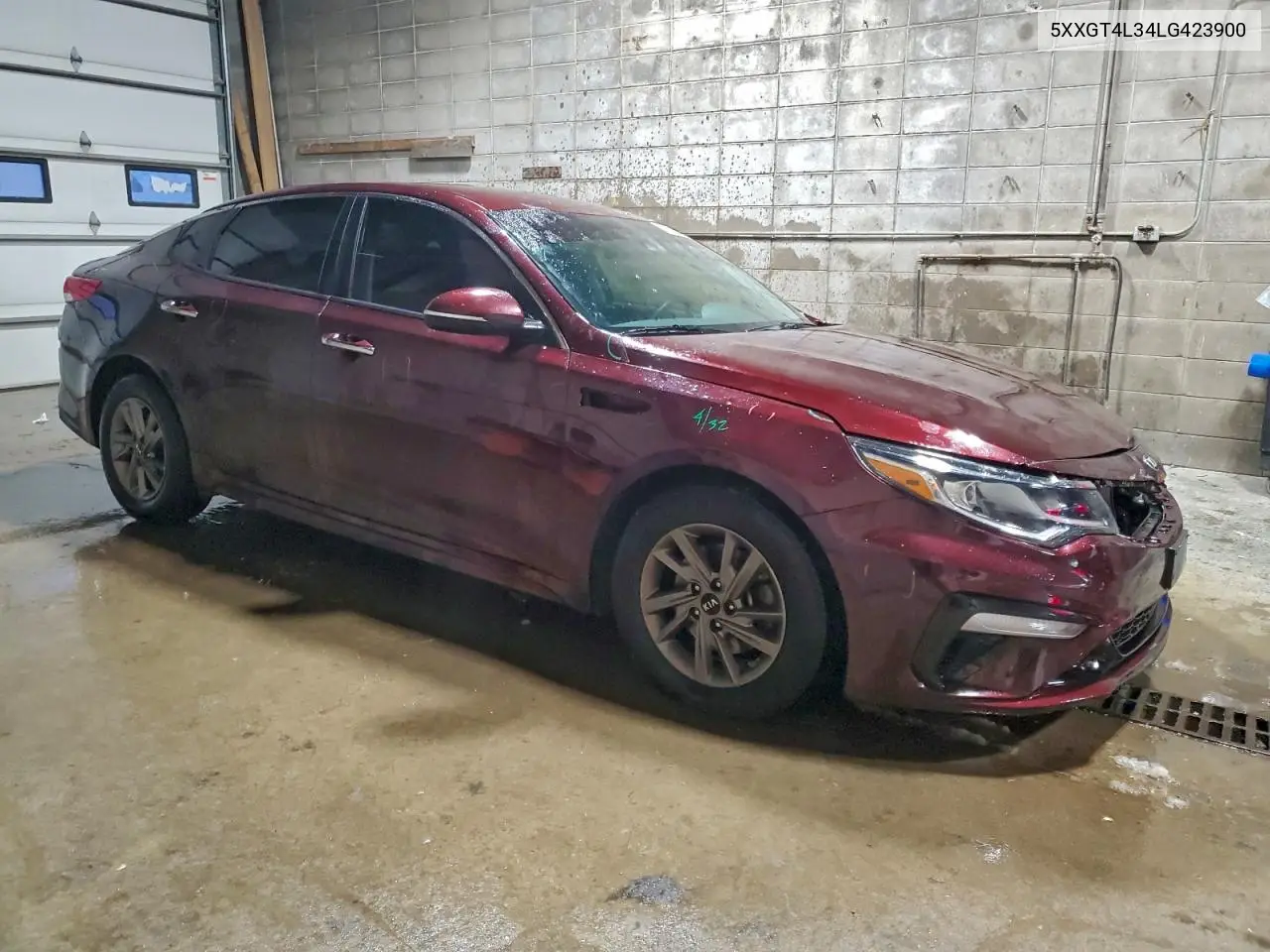 5XXGT4L34LG423900 2020 Kia Optima Lx