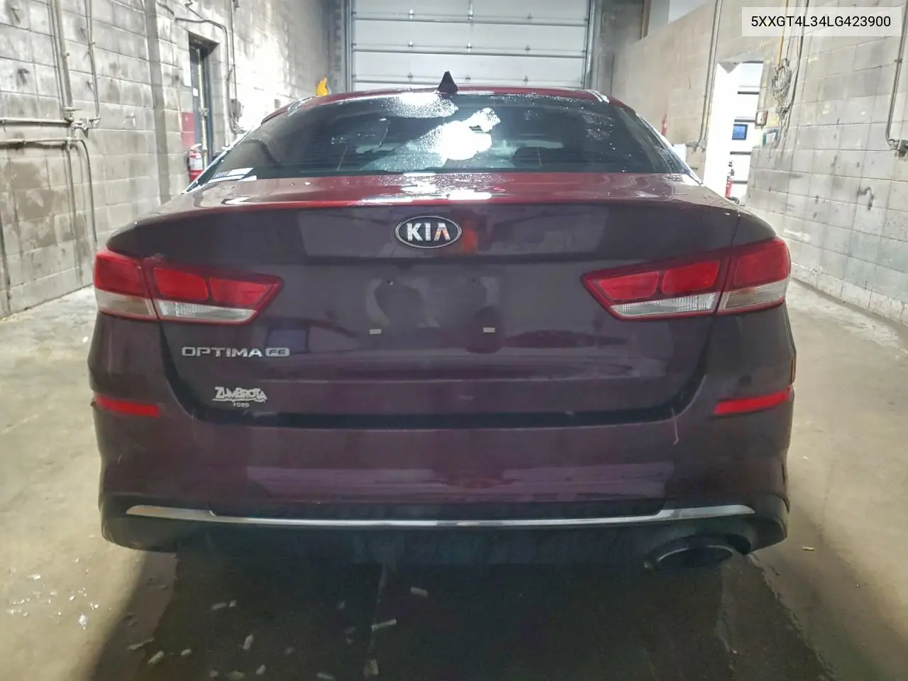 5XXGT4L34LG423900 2020 Kia Optima Lx