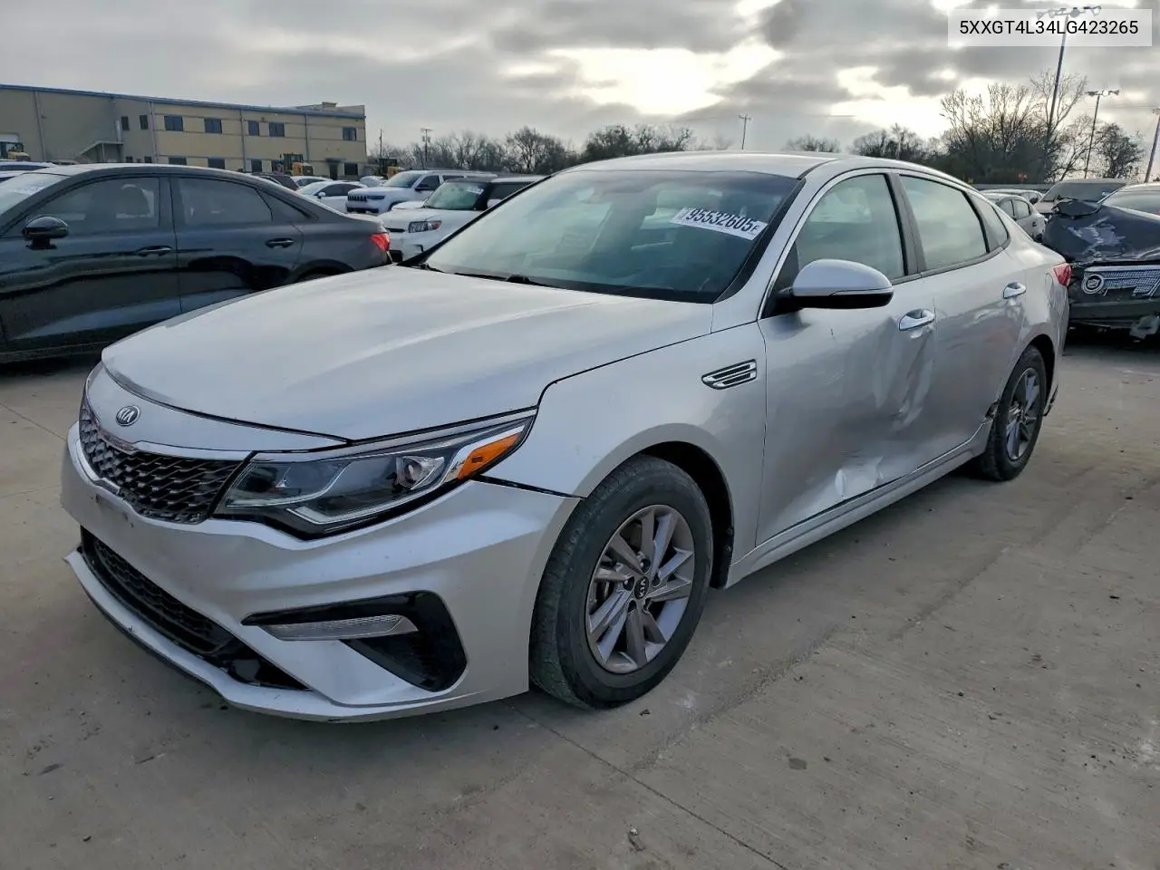 5XXGT4L34LG423265 2020 Kia Optima Lx