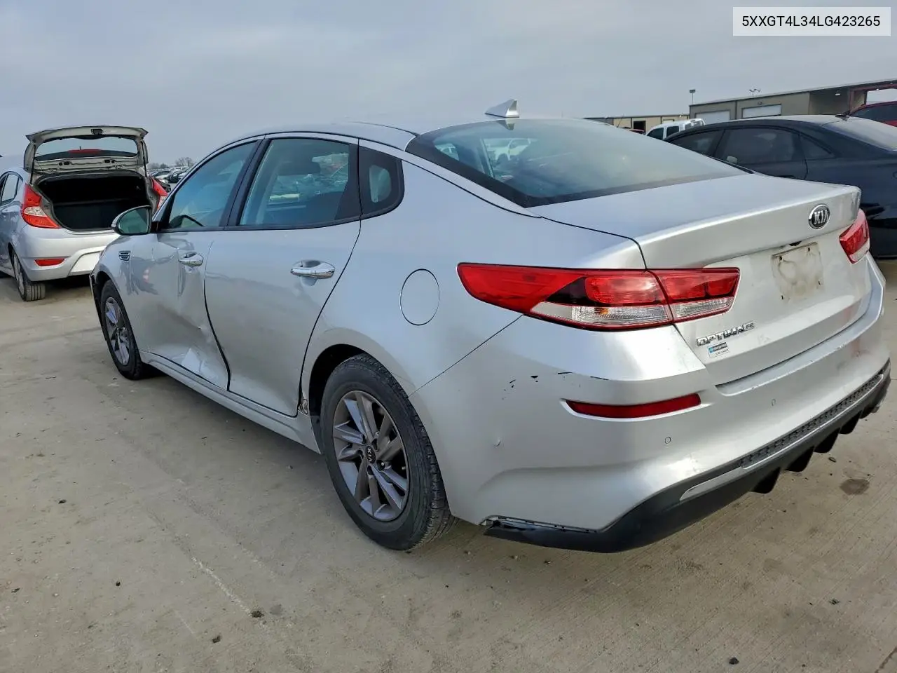 5XXGT4L34LG423265 2020 Kia Optima Lx