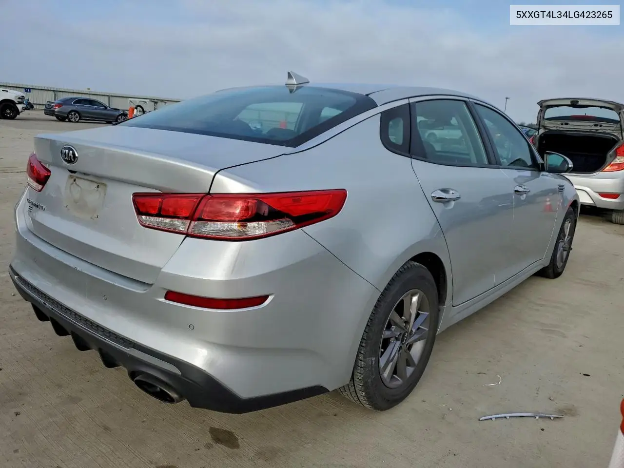 5XXGT4L34LG423265 2020 Kia Optima Lx