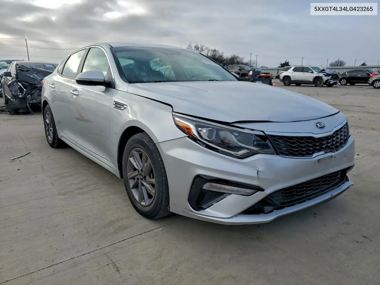 5XXGT4L34LG423265 2020 Kia Optima Lx
