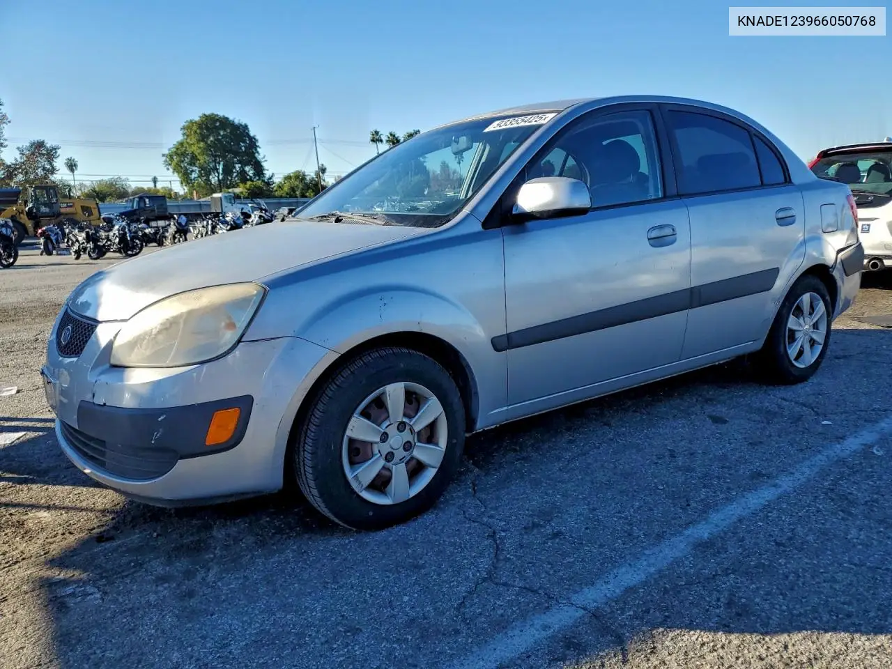 KNADE123966050768 2006 Kia Rio