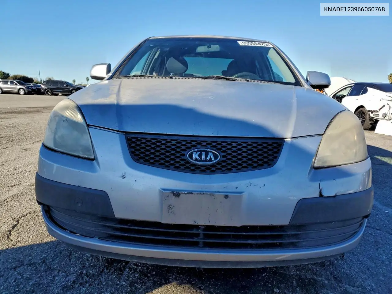 KNADE123966050768 2006 Kia Rio