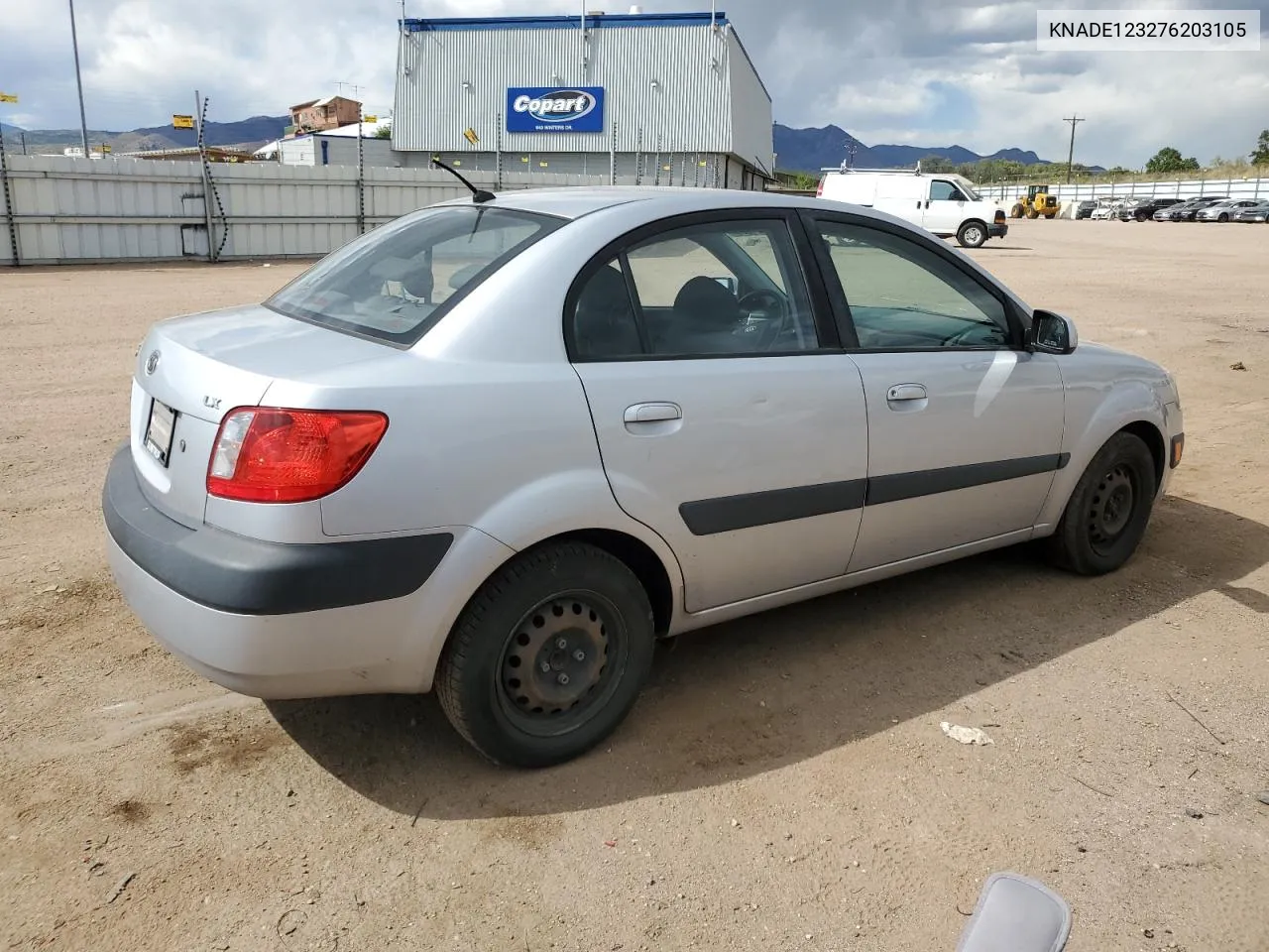 KNADE123276203105 2007 Kia Rio Base