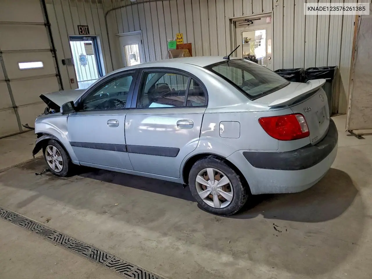 KNADE123576261385 2007 Kia Rio Base