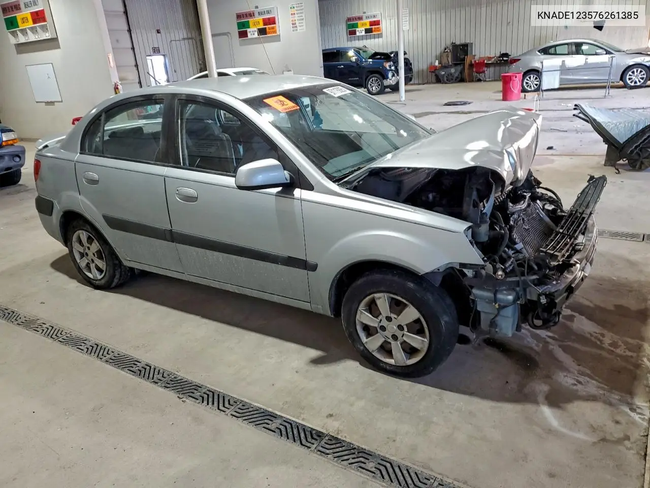 KNADE123576261385 2007 Kia Rio Base