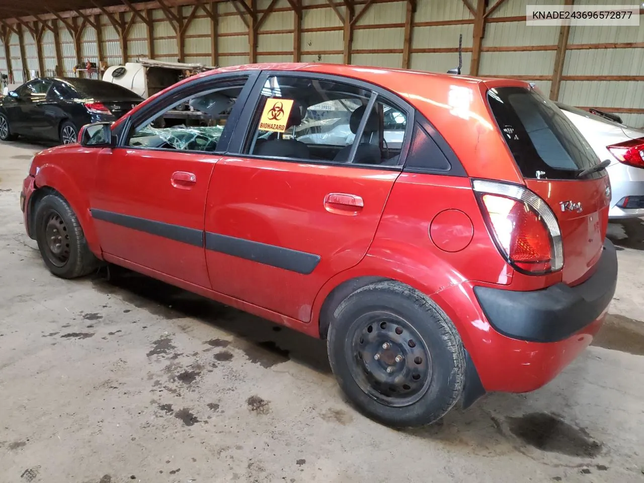 KNADE243696572877 2009 Kia Rio 5 Sx