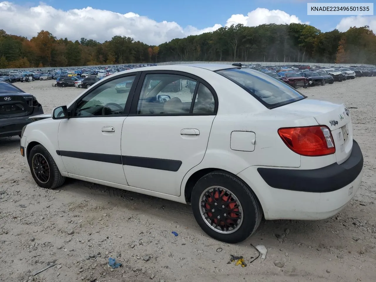 KNADE223496501535 2009 Kia Rio Base