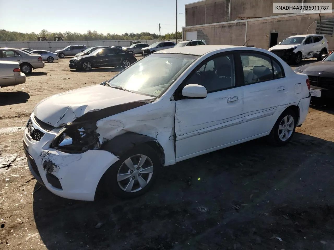 KNADH4A37B6911787 2011 Kia Rio Base