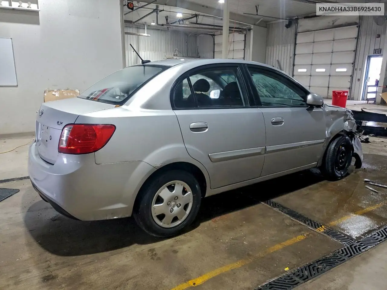 KNADH4A33B6925430 2011 Kia Rio Base