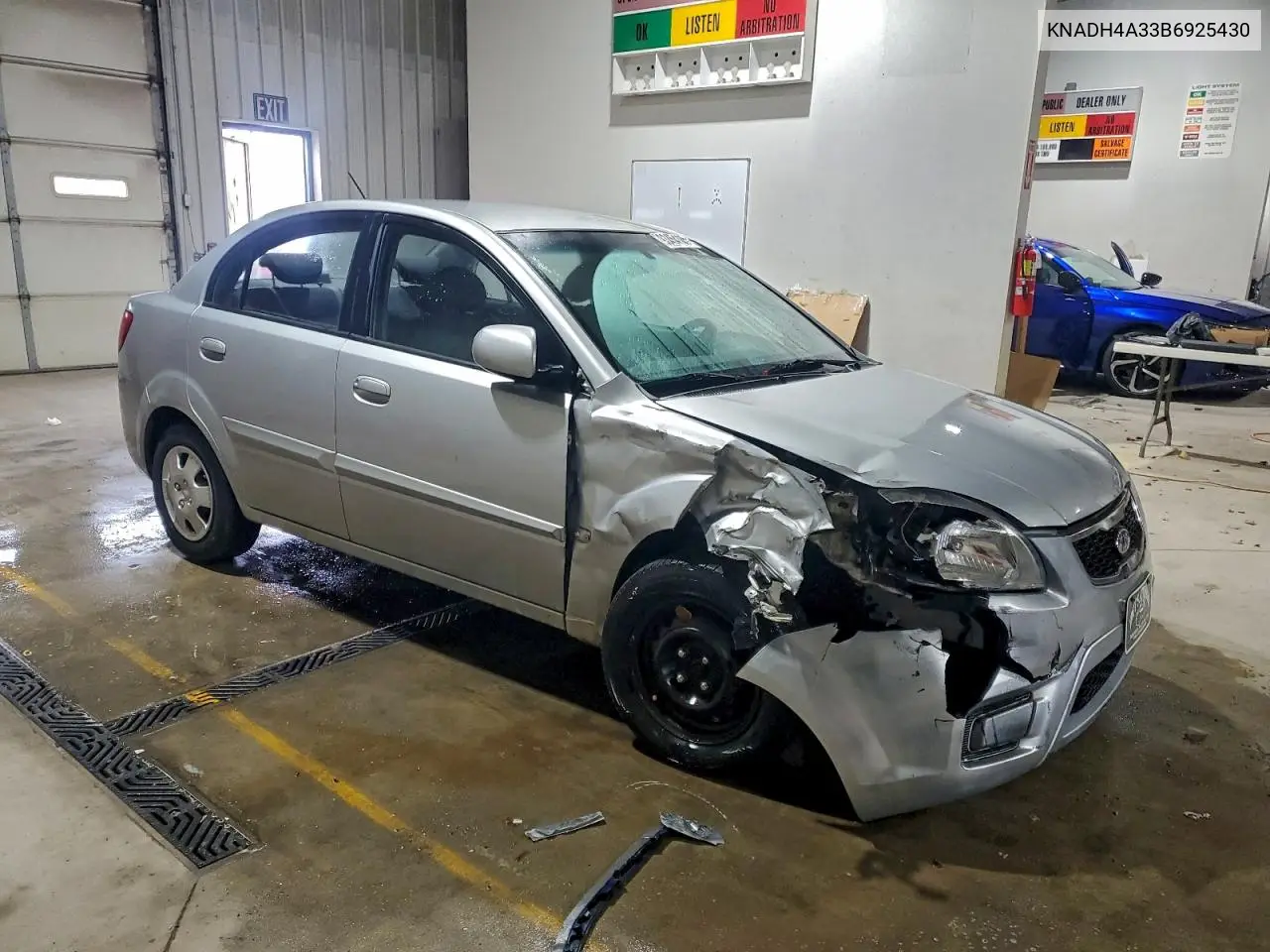 KNADH4A33B6925430 2011 Kia Rio Base