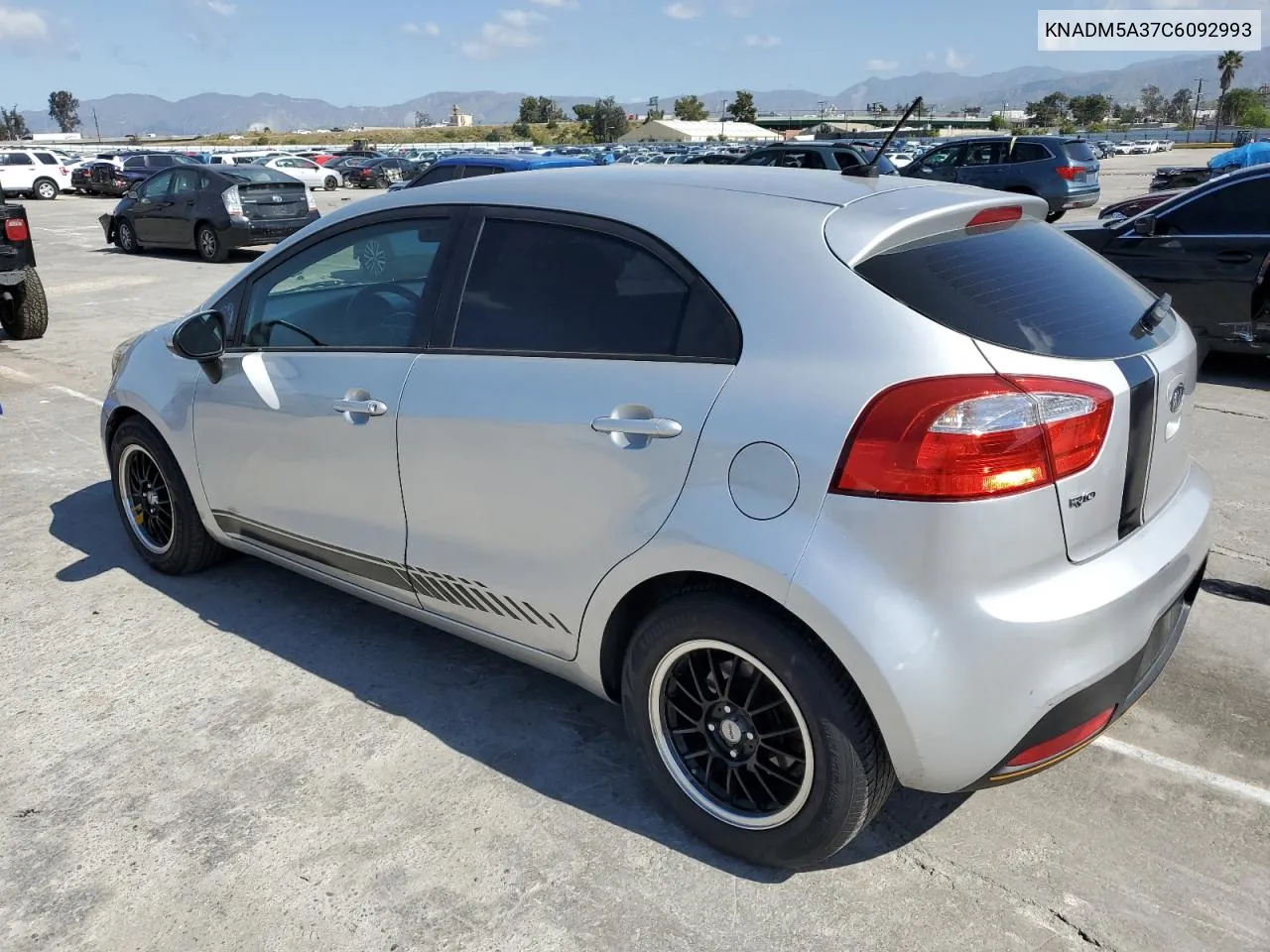 KNADM5A37C6092993 2012 Kia Rio Lx