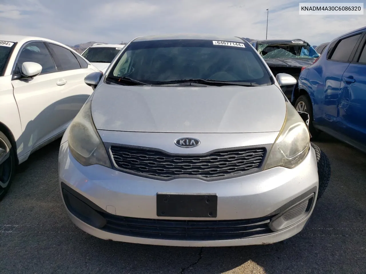 KNADM4A30C6086320 2012 Kia Rio Lx