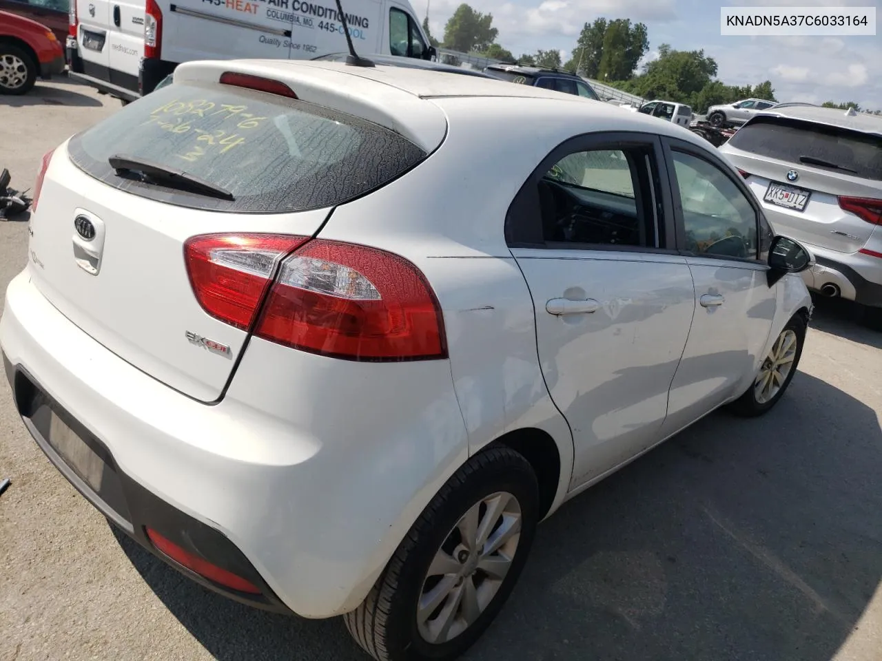 KNADN5A37C6033164 2012 Kia Rio Ex