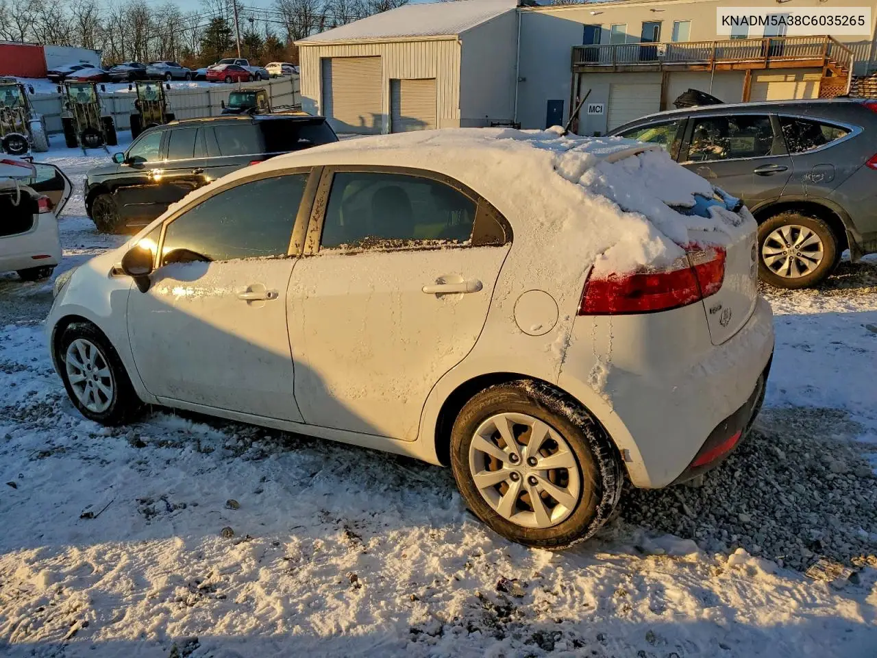 KNADM5A38C6035265 2012 Kia Rio Lx