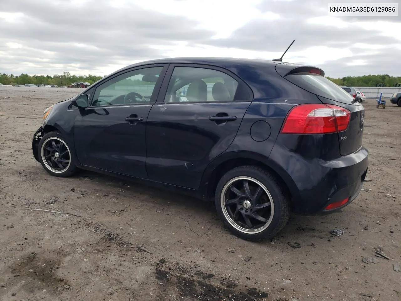 KNADM5A35D6129086 2013 Kia Rio Lx