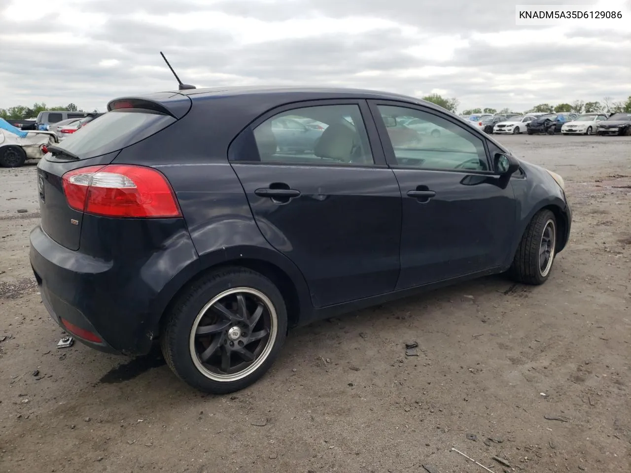 KNADM5A35D6129086 2013 Kia Rio Lx