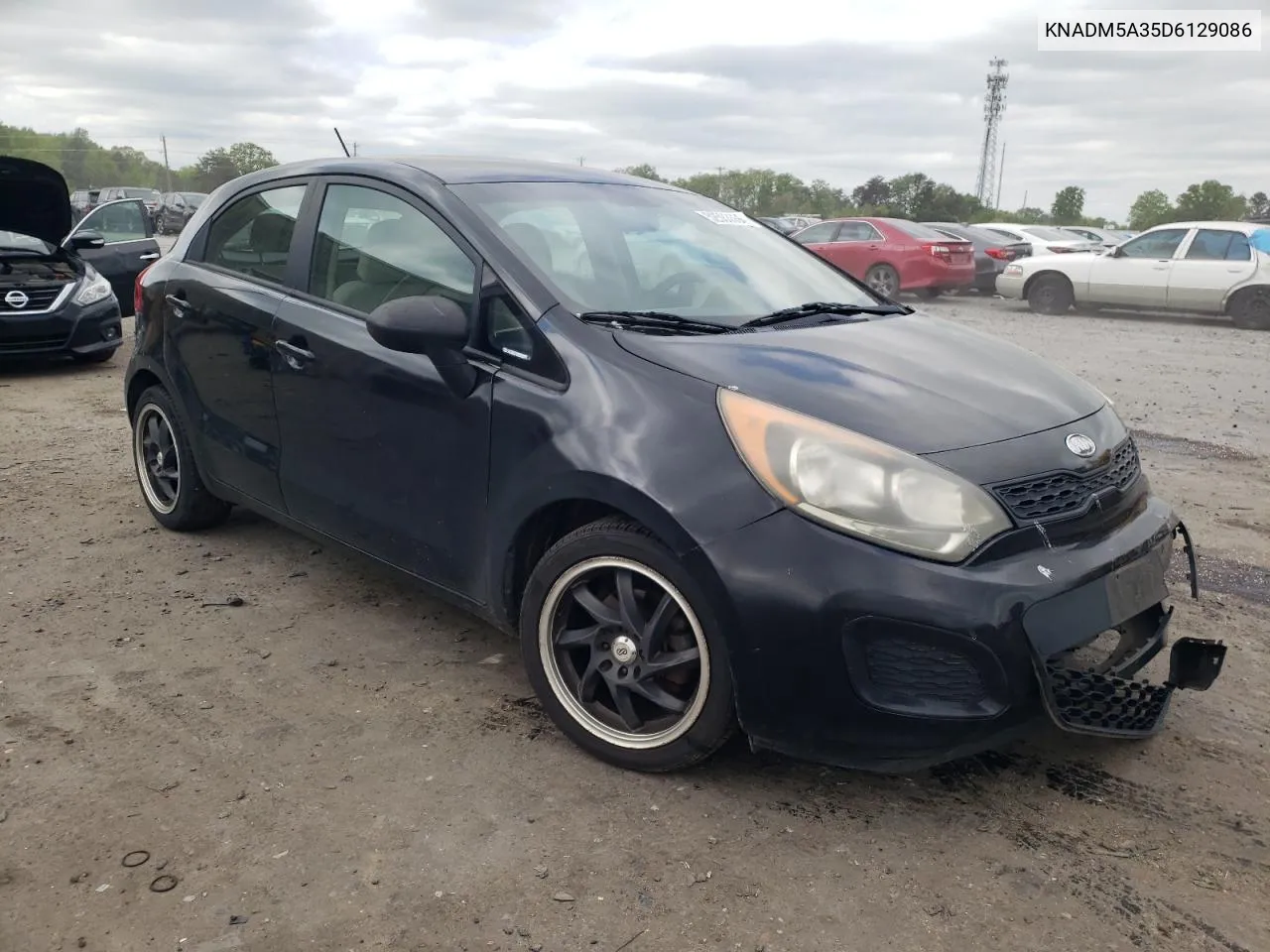 KNADM5A35D6129086 2013 Kia Rio Lx