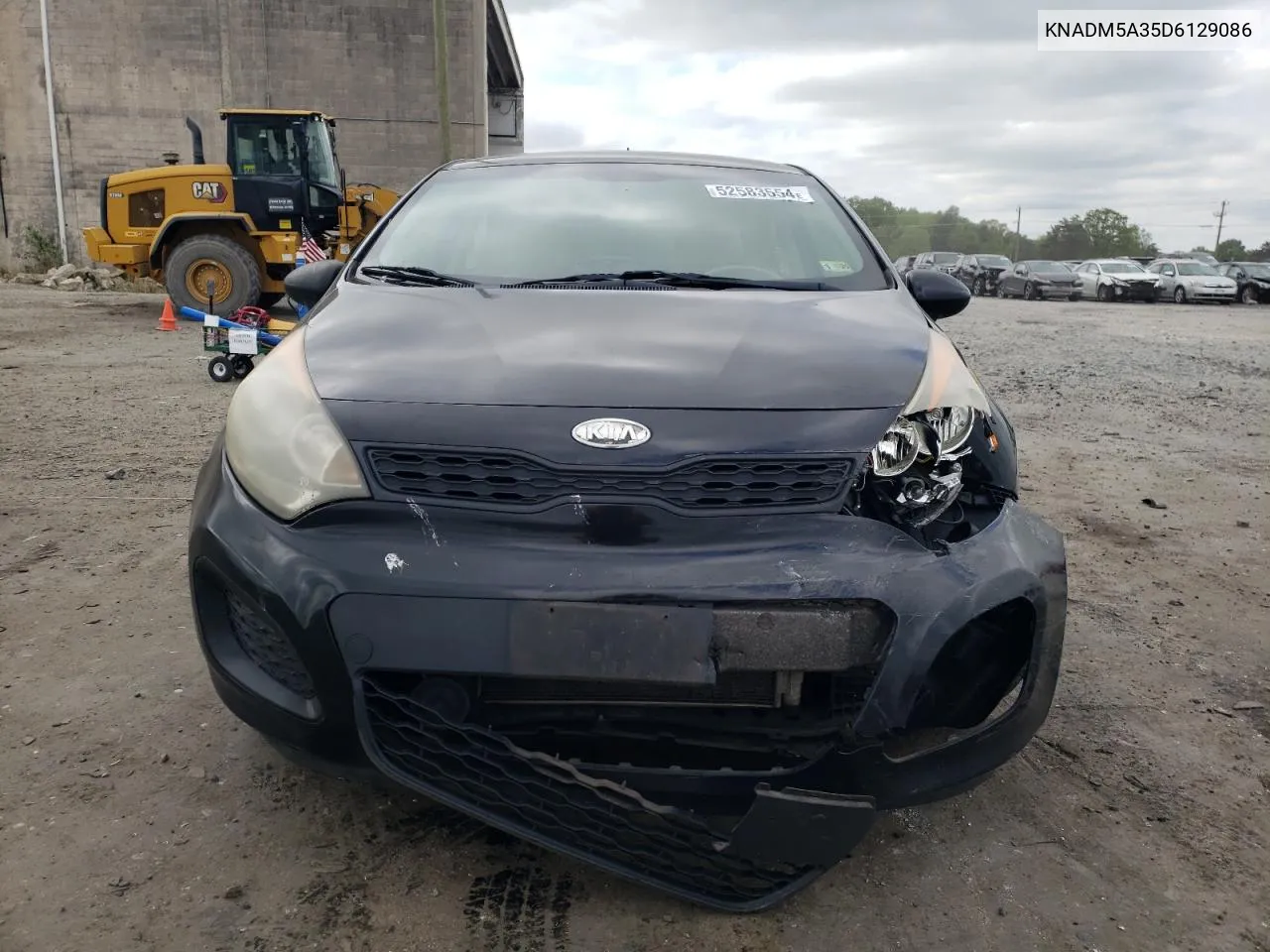 KNADM5A35D6129086 2013 Kia Rio Lx