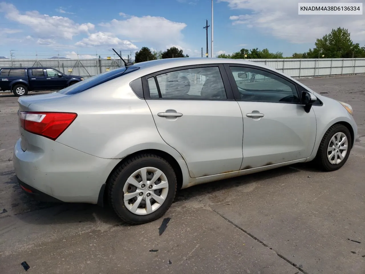 KNADM4A38D6136334 2013 Kia Rio Lx