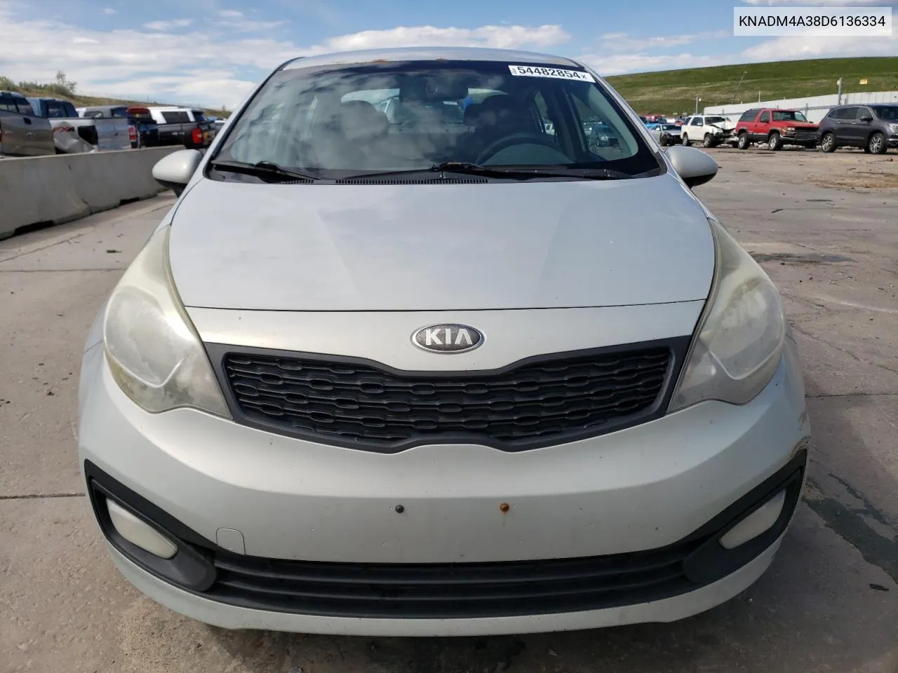 KNADM4A38D6136334 2013 Kia Rio Lx