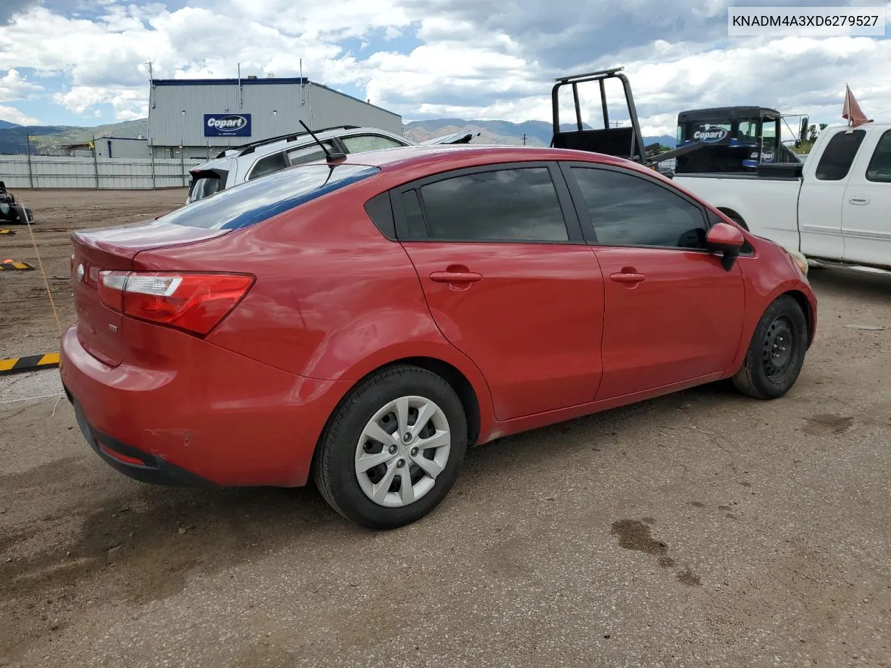 KNADM4A3XD6279527 2013 Kia Rio Lx