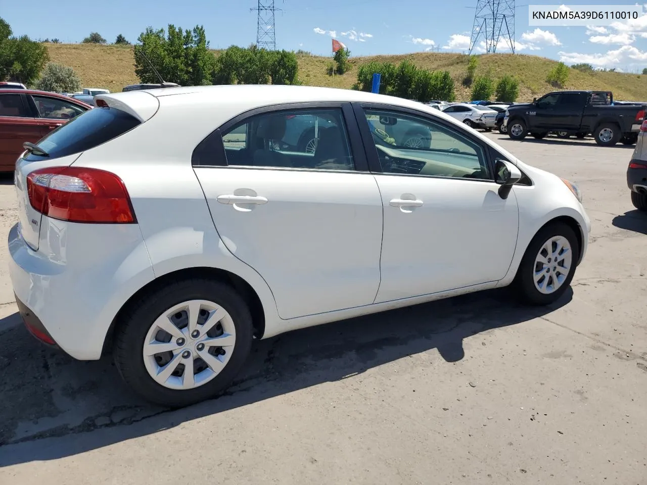 KNADM5A39D6110010 2013 Kia Rio Lx