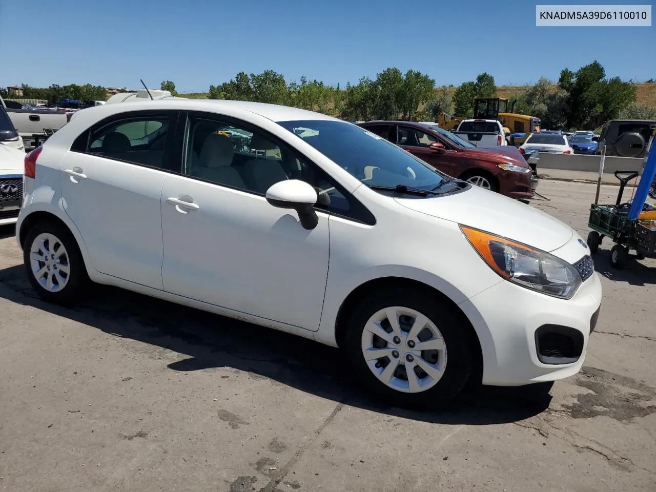 KNADM5A39D6110010 2013 Kia Rio Lx