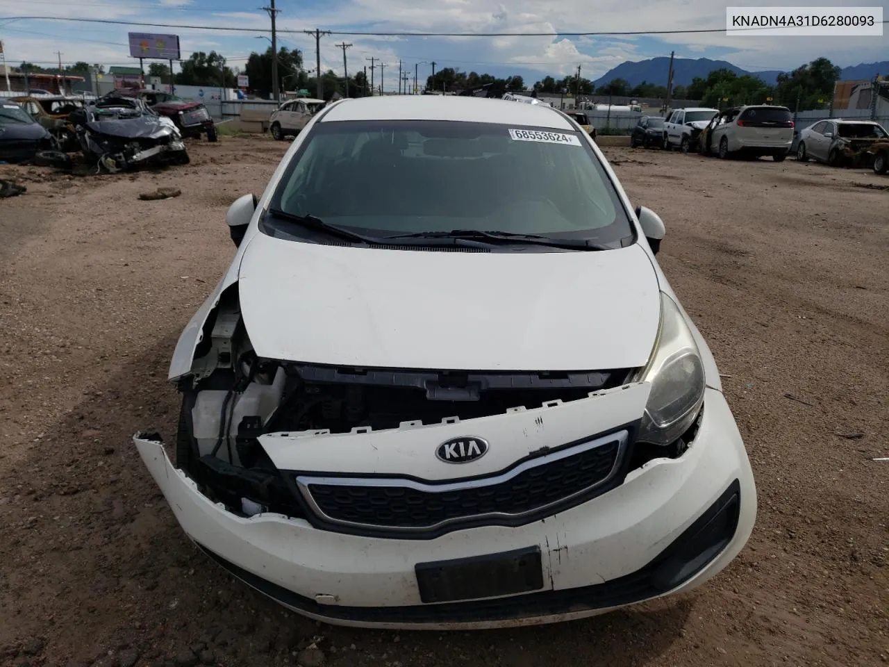 KNADN4A31D6280093 2013 Kia Rio Ex